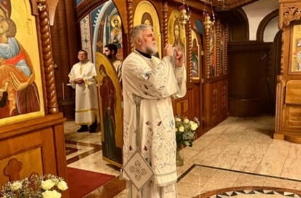 Васкршња бесједа Владике Григорије у Берлину