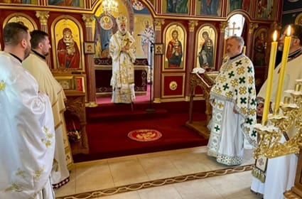 Бесједа Епископа Григорија на празник Васкрсења Лазаревог у Фридрихсхафену