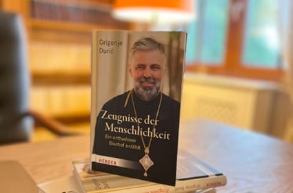 Књига Епископа Григорија ,,Преко прага” преведена на њемачки језик у издаваштву издавачке куће Хердер