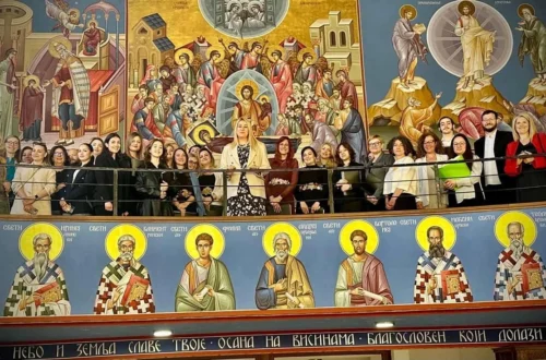 Бесједа Владике Григорија на опијелу Јовани Марић